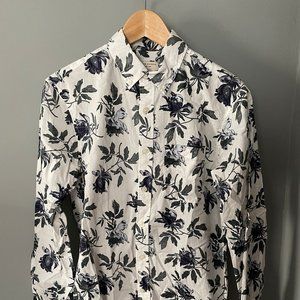 Club Monaco Floral Shirt